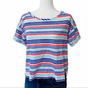 Gap Striped Short Sleeved Top